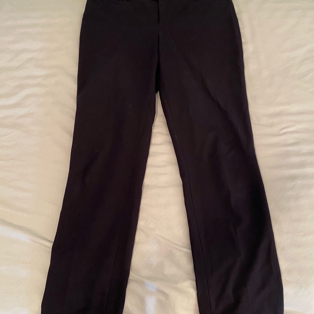 Navy Calvin Klein ankle pants